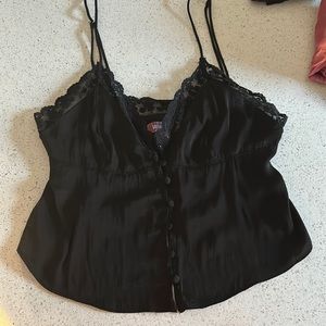 Satin urban outfitters tank